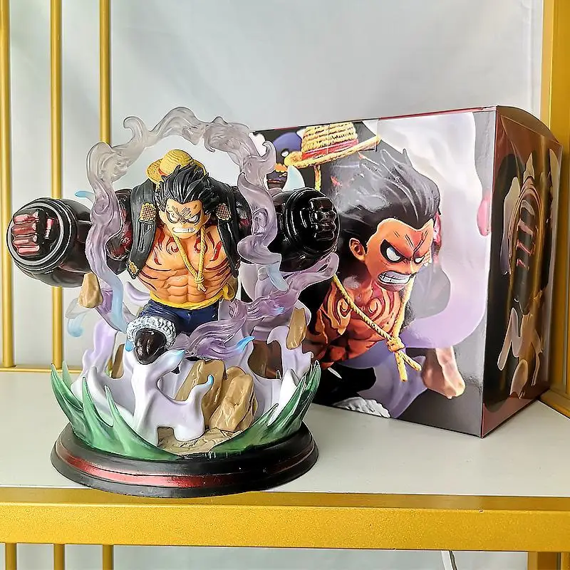 

Luffy Gear 4 Figurine One Piece Anime Action Figure Adult Children Toys Battle Model Scene Decoration Manga Kids Cartoon Gift