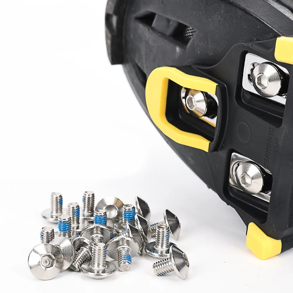 

6 шт., крепежные болты для велосипедной педали Shimano SPD-SL
