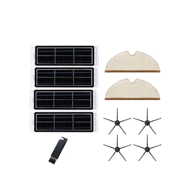 

HEPA-фильтры для пылесоса Xiaomi Roborock S50-S55 S5 Xiaowa E2 E3 E4, запчасти для пылесосов, запасные части