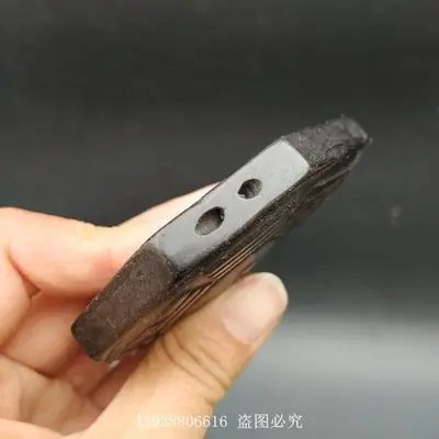 Изысканный Античный Железный метеорит Hongshan схема украшения Багуа |