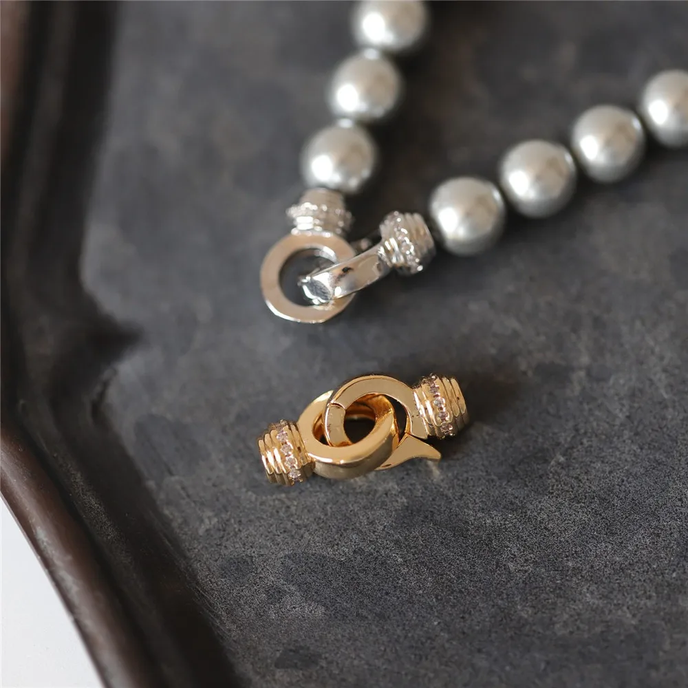 Настоящее золото с медным покрытием универсальное гладкое двойное кольцо