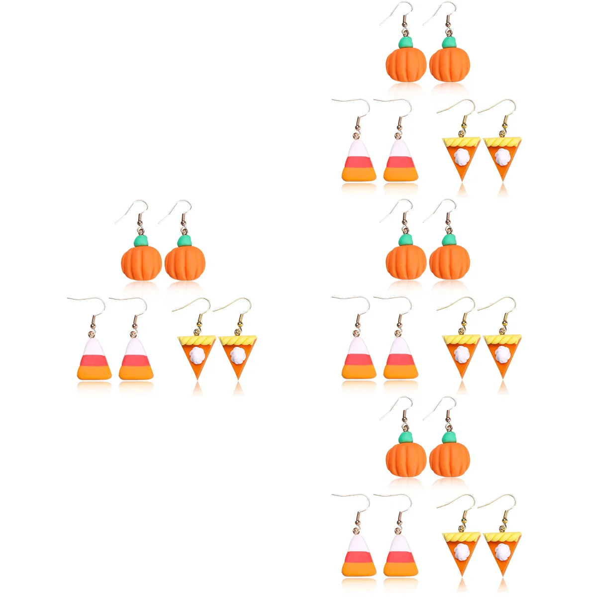 

24 Pairs Earrings Thanksgiving Dangle Earrings Autumn Jewelries