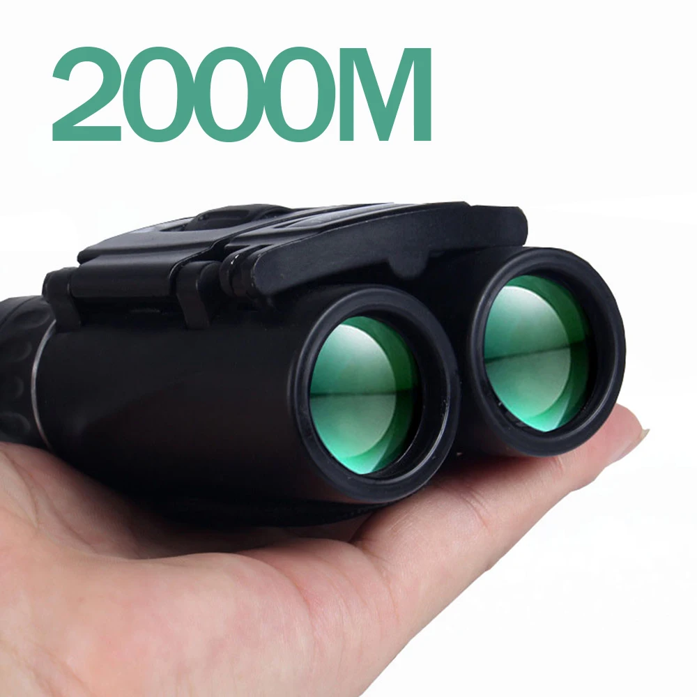 

Мощный бинокль высокого разрешения 40x22, складной оптический телескоп BAK4 FMC с дистанционным управлением 2000 м для охоты, кемпинга и путешестви...