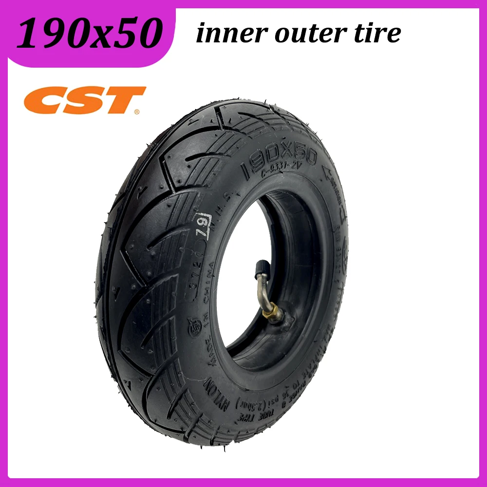 

190x50 Tire CST Inner Tube Outer Tyre for Little Dolphin Electric Scooter Pneumatic Wheel High Quality Accessories