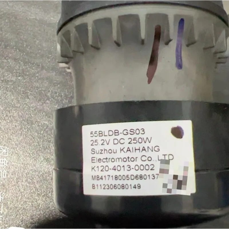 Фото Подходит для стиральной машины Tianke FW60010ECN, запчасти для всасывающего двигателя Chorus Pro, 55BLDB-GS03. №2