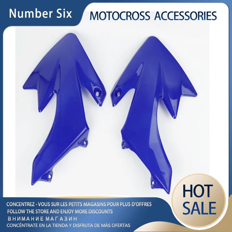 

Motorcycle Fuel Tank Front Side Spoiler Radiator Guard Plastic Cover For CRF50 XR50 Honda SSR Dirt Bike Fender Plastic Parts