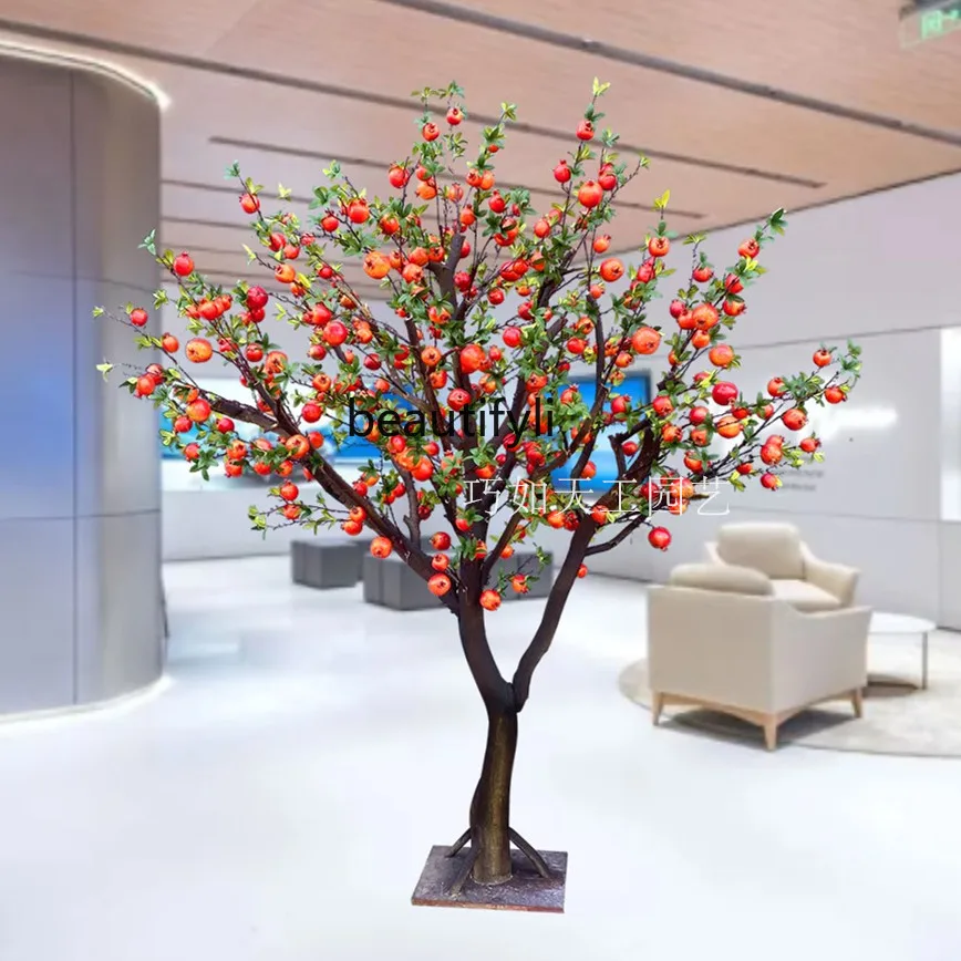 Имитация гранатового дерева персикового боярышника груши яблока большое