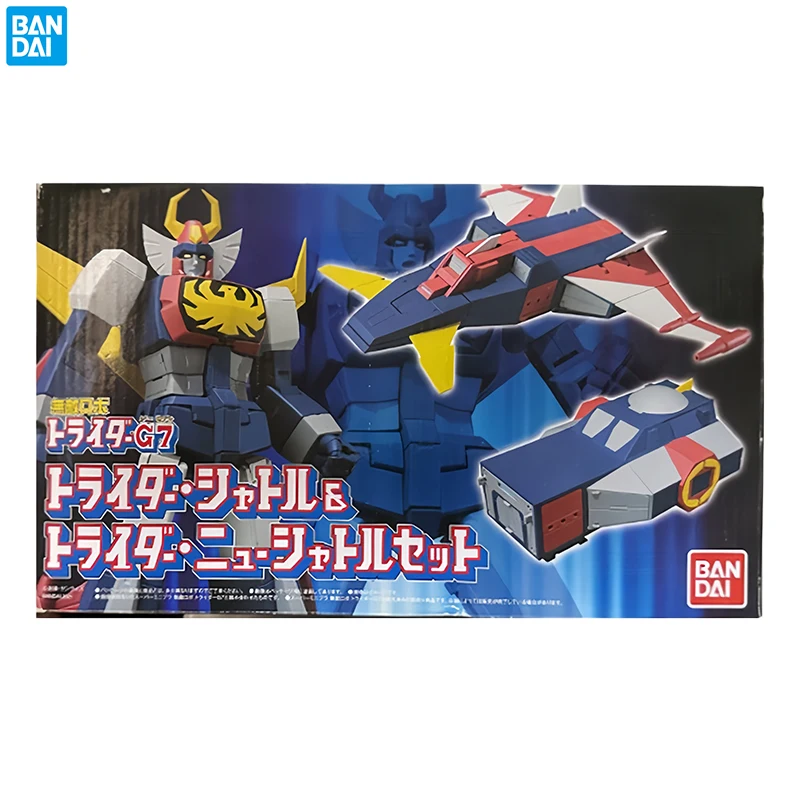 Новые фигурки Bandai Trider G7: Набор Trider Jet, непобедимый робот Trider G7, аниме-игрушки, сборная модель, оригинальная коробка (art.: 3920d919f716d) - 3920d919f716d