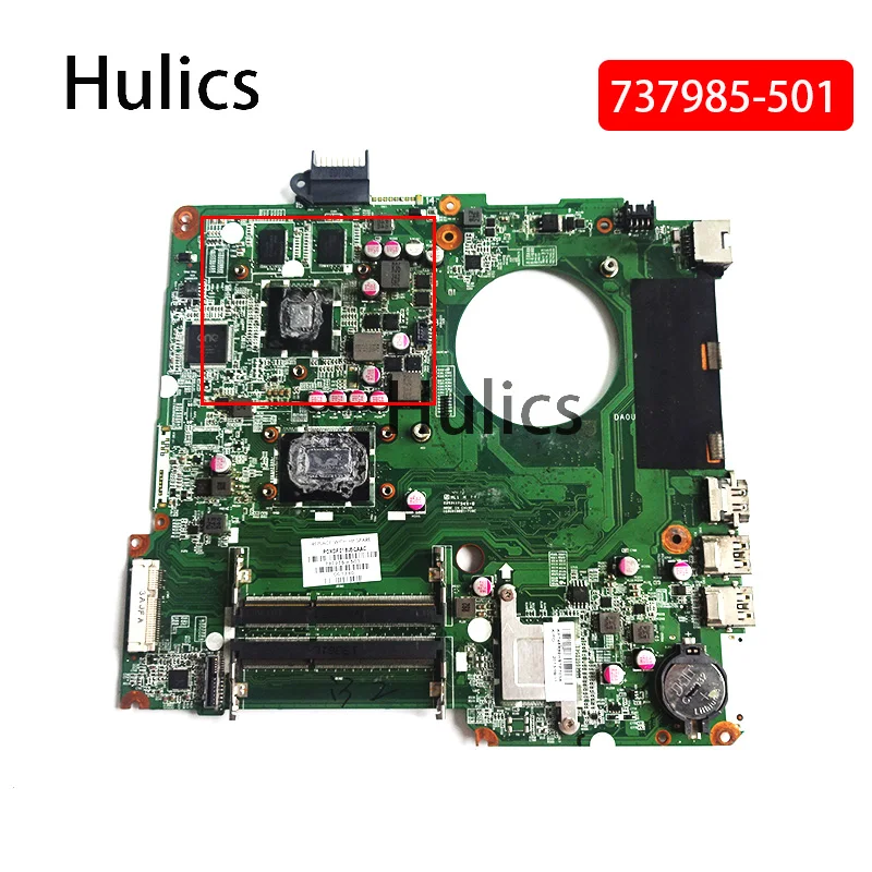 Материнская плата Hulics для ноутбука HP Pavilion 15-N NOTEBOOK DSC 737985 M 2G б/у DA0U81MB6C0 REV : C 737985-001