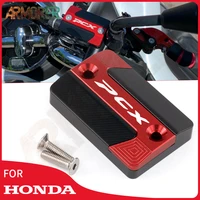 pcx 125 150 front brake fluid reservoir cap cover cnc aluminum motorcycle accessories for honda pcx125 pcx150 pcx 150 2018 2019