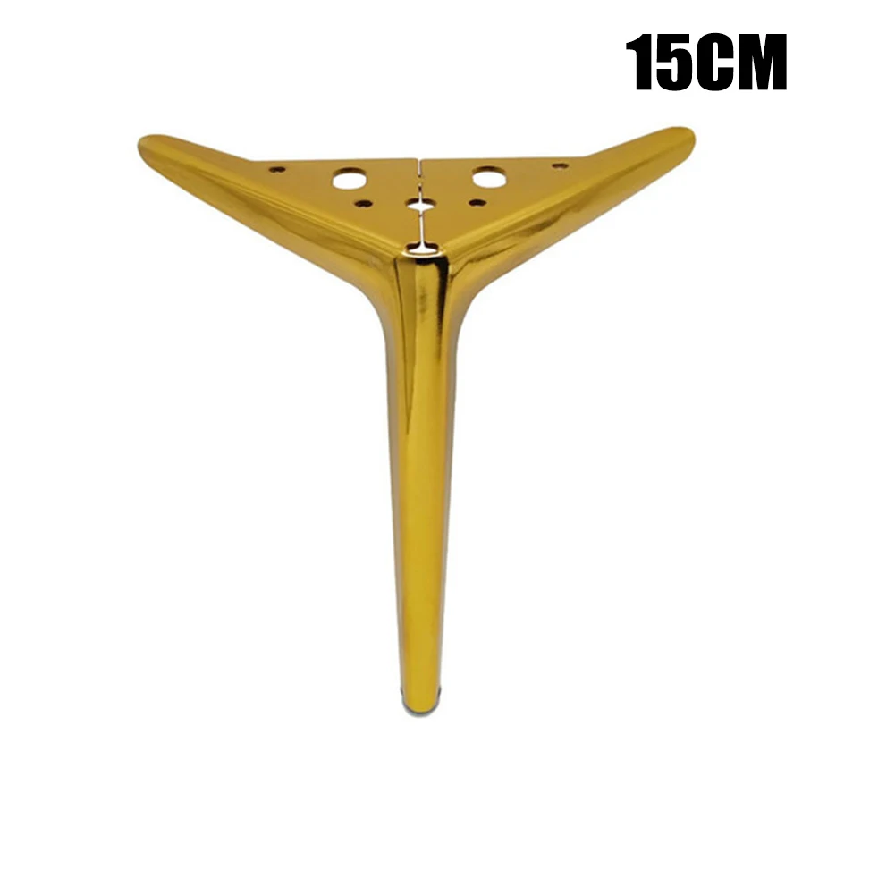 

4pcs 12/15/18cm Furniture Leg Iron Metal Pad Support Feet Tea Coffee Table Stool Stand Sofa TV Leg Bathroom Cabinet Support Feet