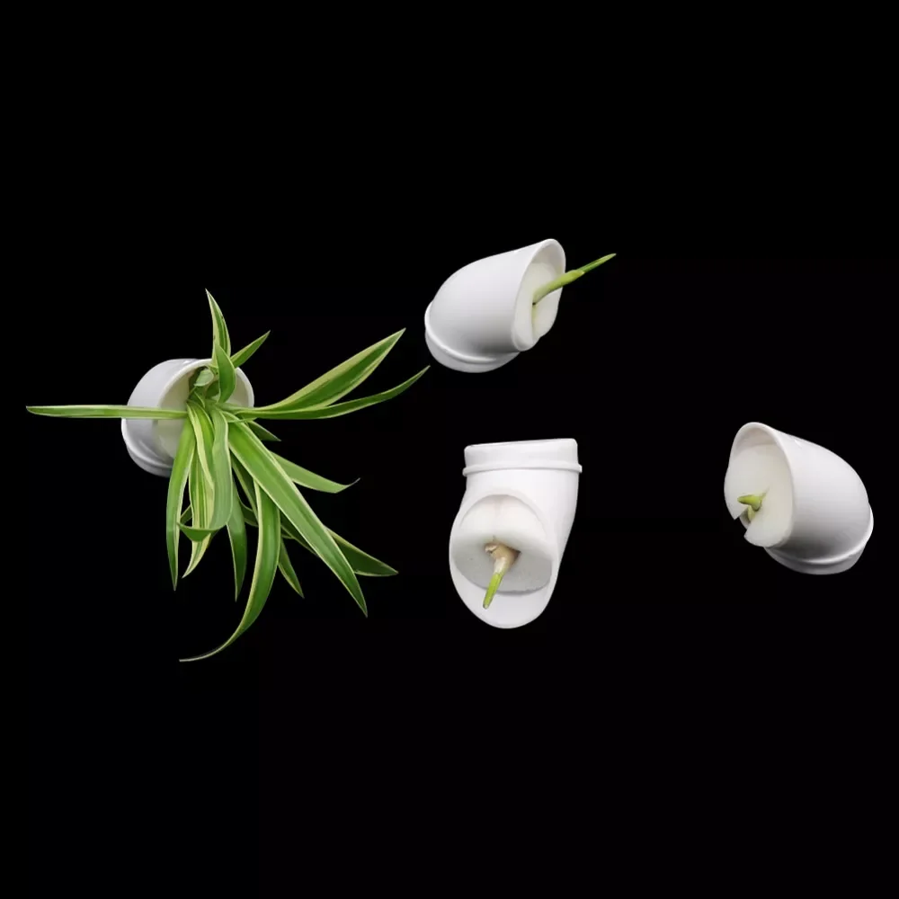 

50 Pcs DIY Hydroponic colonization cups Flower Container Plant Grow Pot Cup Hydroponics Vertical Tower Plant Pots accessories