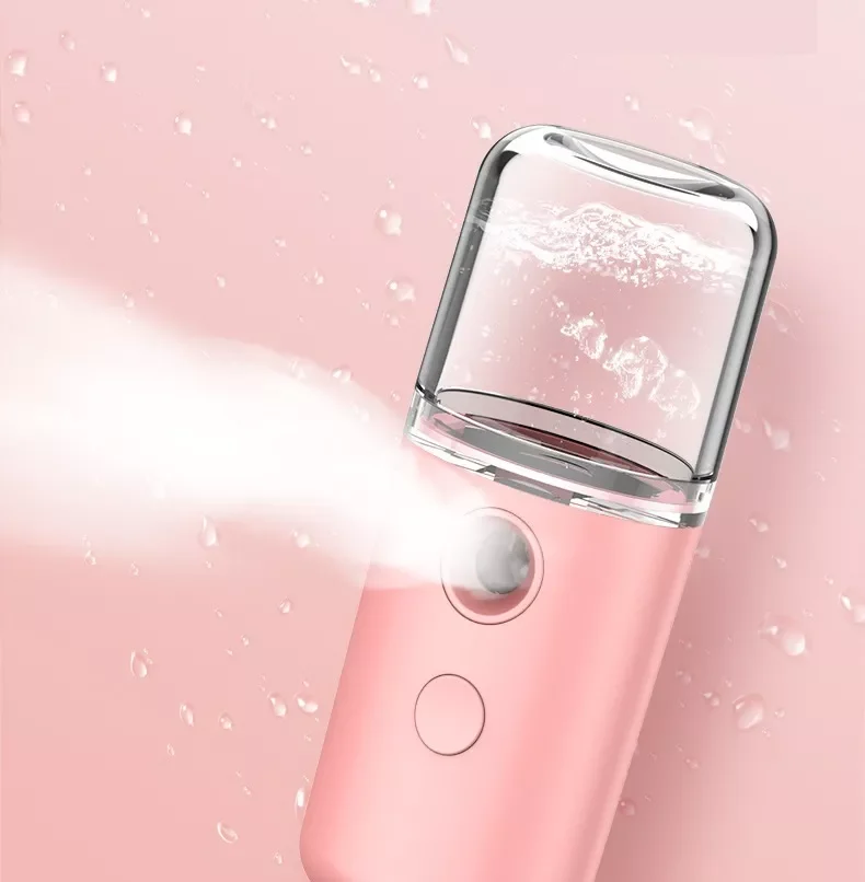

USB Nano Facial Mister Handy Cool Mist Spray Machine Face Hydration Sprayer Nano Facial Moisturizing Mist Sprayer Face Care