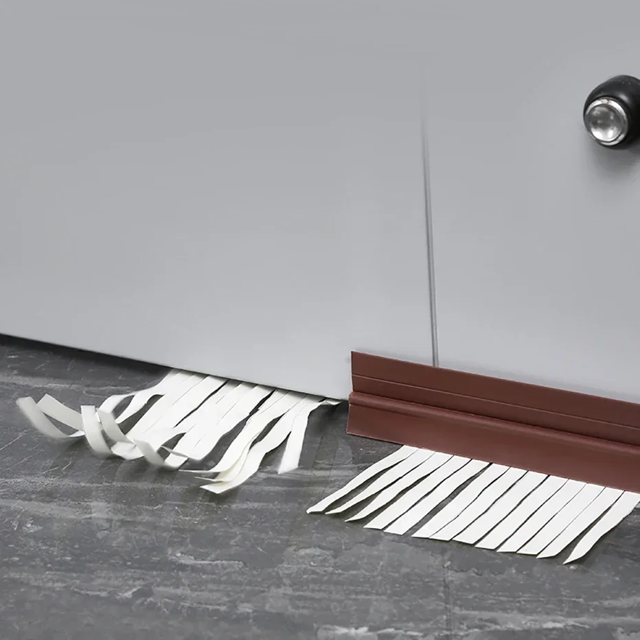 wa uszczelka do dolnej części drzwi ogranicznik przeciągów anty-zimna dźwiękoszczelna jednostronna pod drzwiami pogodowa