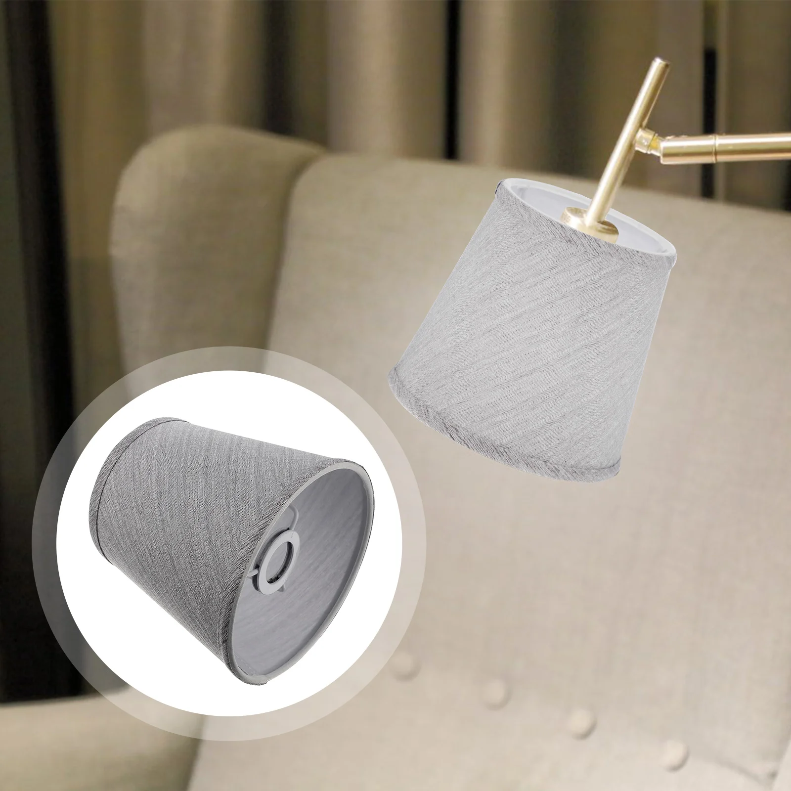 

Fabric Lampshade Ceiling Pendant Exquisite Practical Light Supplies Old Fashioned