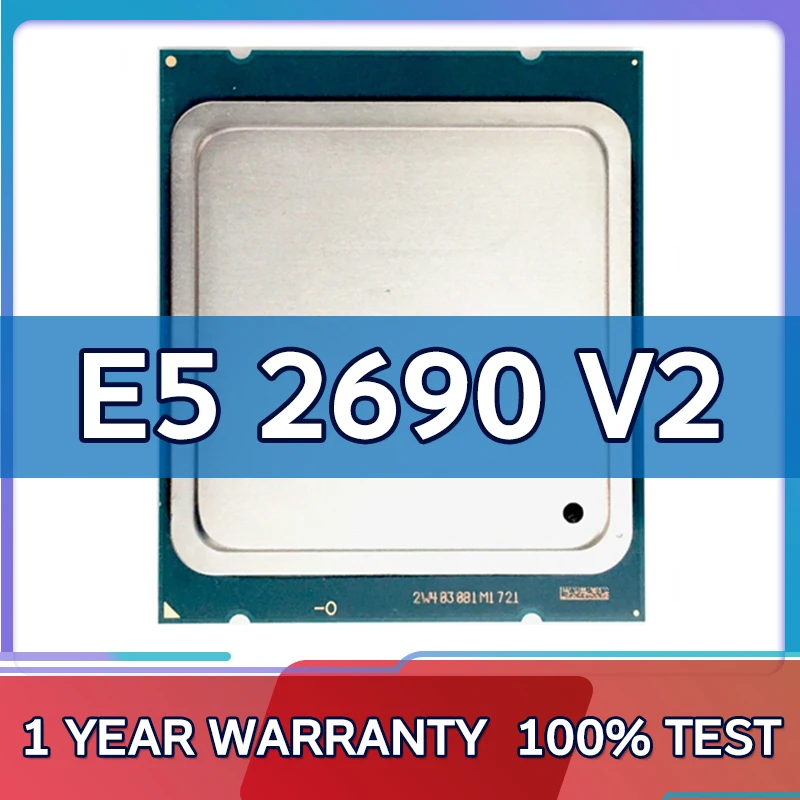 

Used Xeon E5 2690 V2 Processor 3.0GHz 25M Cache LGA 2011 SR1A5 server CPU