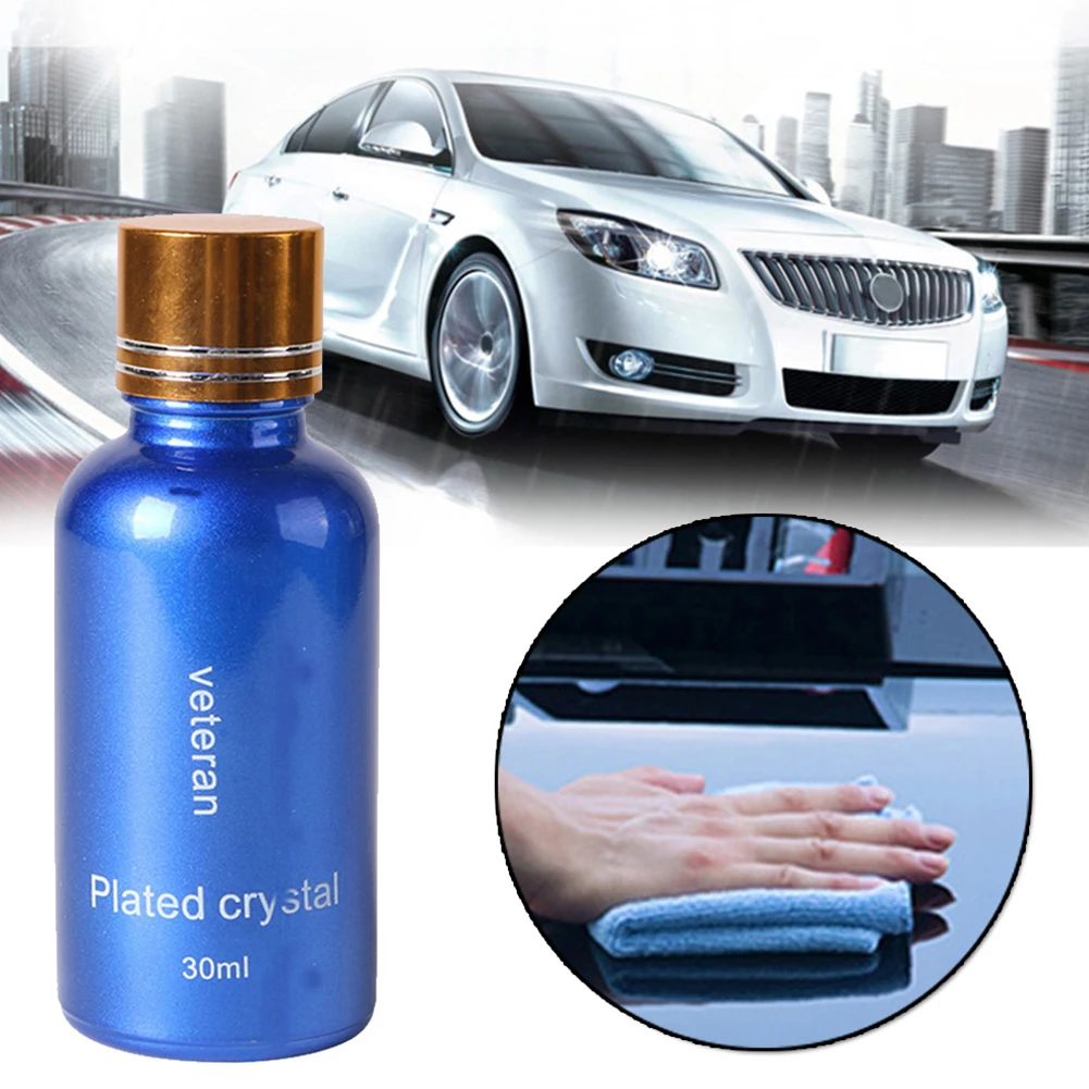 

30ml 9H Car Liquid Ceramic Coat Super Hydrophobic Glass Coating Set Polysiloxane And Nano Materials Car Polish Maintainance