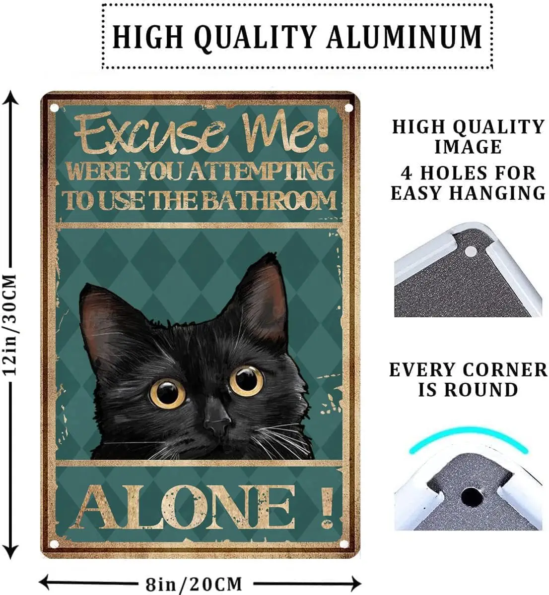 Небо так называются и мы должны пойти Ретро металлическая жестяная вывеска