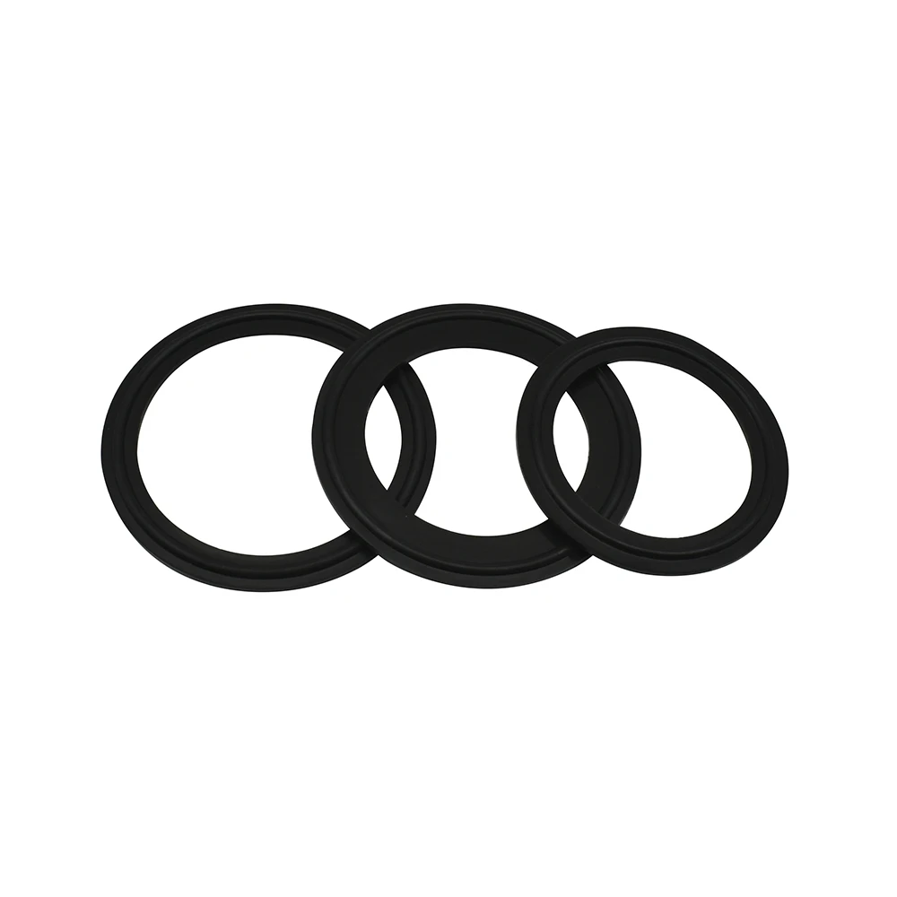 FKM EPDM 2 шт. 5 10 TC25 4 мм-233 мм прокладка с тройным зажимом высококачественная