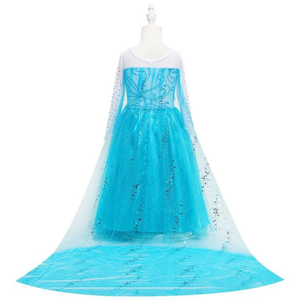 Платье принцессы 2023 костюм одежда для девочек детское платье косплея дня