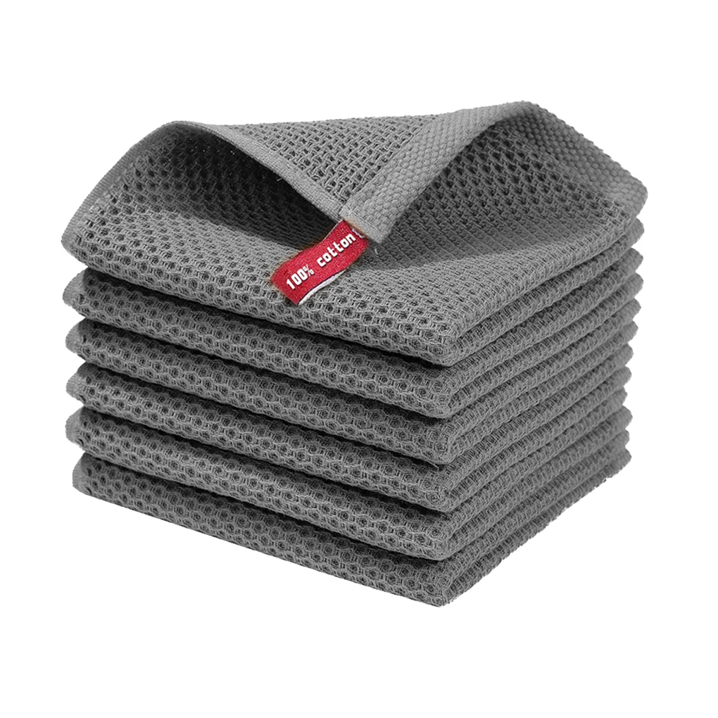 

30 шт. 34*75 см хлопковая салфетка для мытья посуды ультра мягкое Впитывающее кухонное полотенце салфетка для домашней уборки кухонные инструменты Гаджеты салфетка для мытья