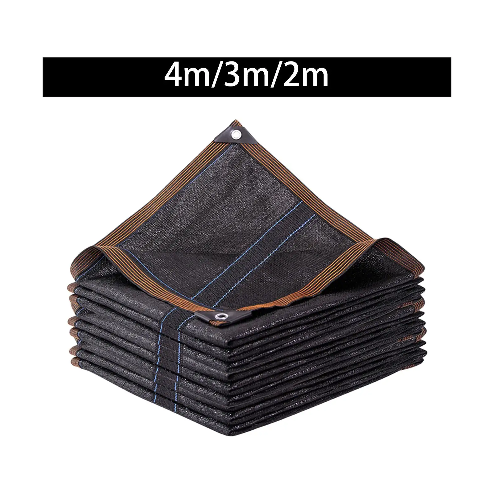 Сетчатый козырек с люверсами для выращивания растений в саду от солнца тканевый