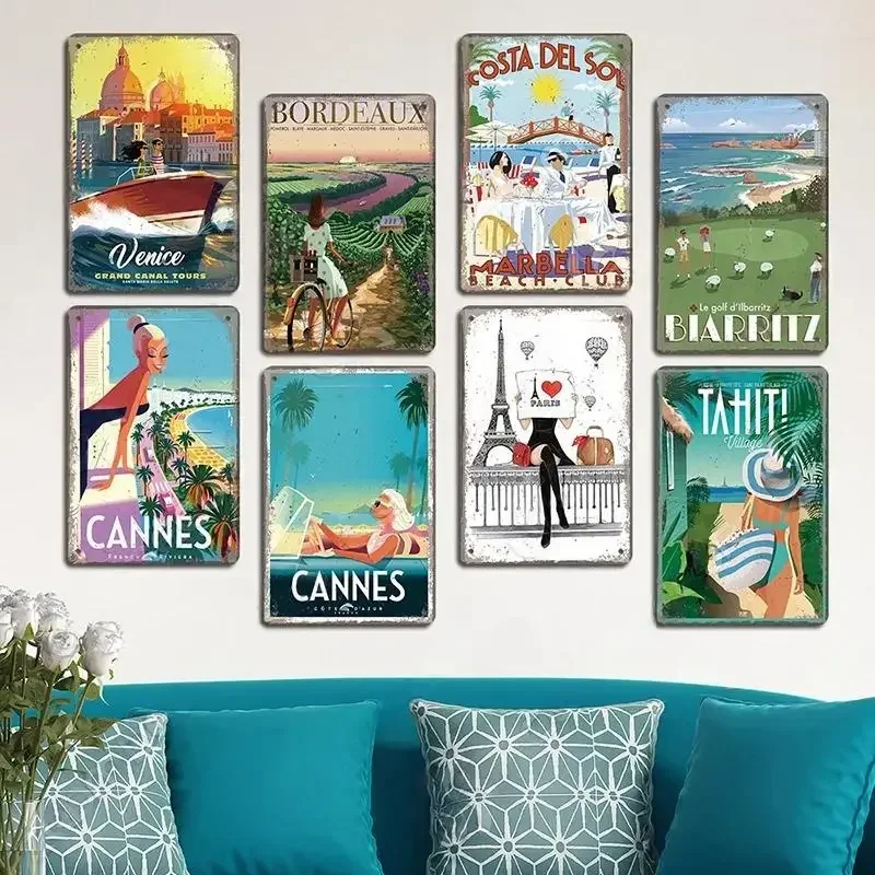 Алюминиевая Металлическая Дорожная Табличка Для Девочек - Тема Памяти И Города