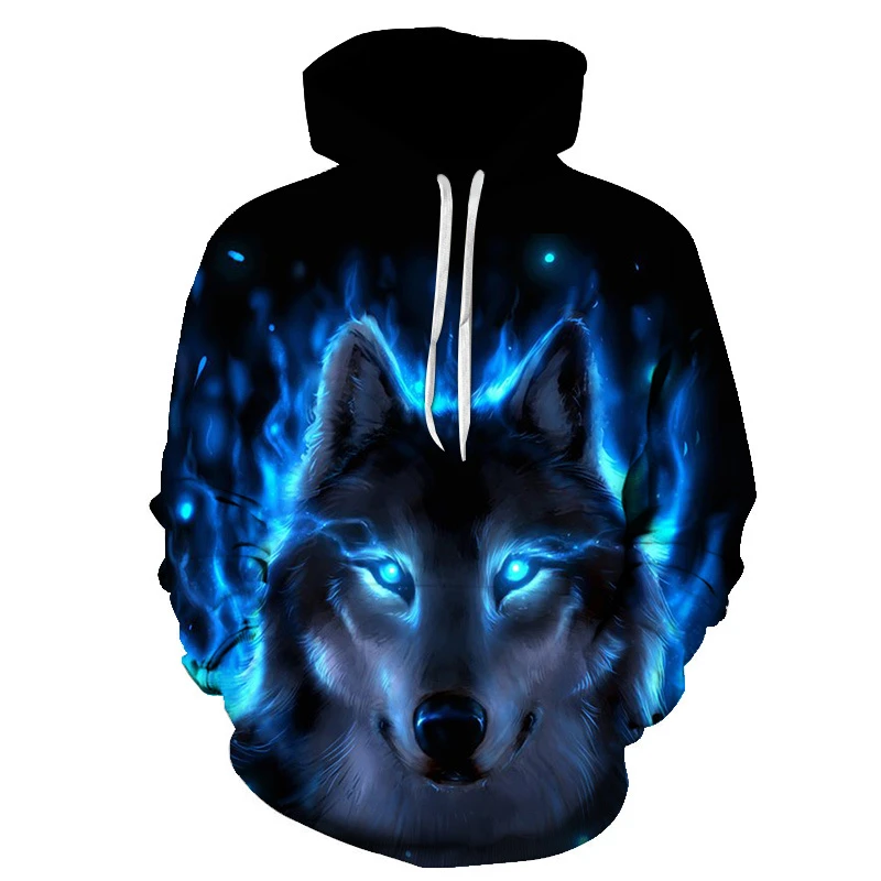 

Mens Wolf 3d Print Hoodies Branded Sweatshirts Boys Jackets Premium Pullovers Fashion Activewear Streetwear Outerwear