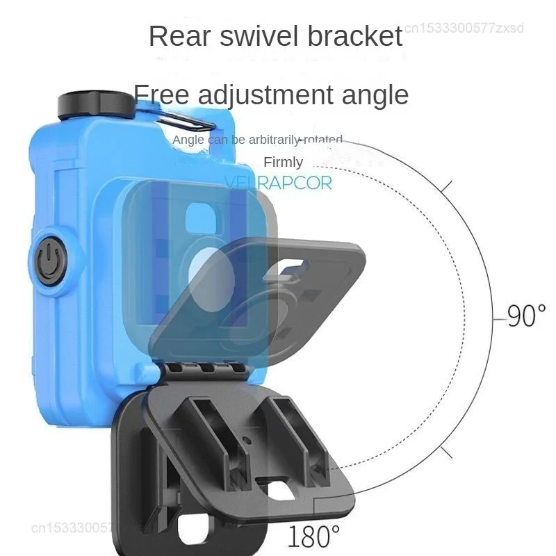 Светодиодный фонарик Xiaomi с брелоком яркий COB светильник зарядкой от USB рабочий