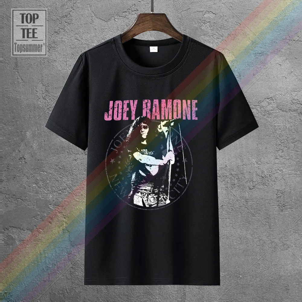 

Herren T-Shirt Joey Ramone Mic Seal Emi S