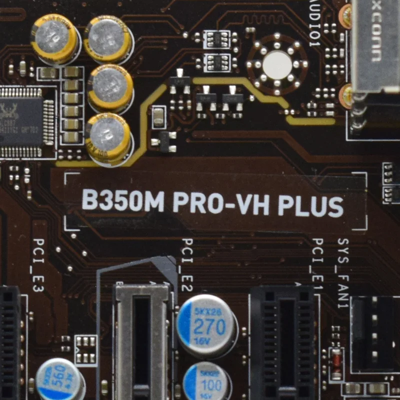 Розетка AM4 MSI B350M PRO-VH PLUS системная плата AMD B350 Micro ATX DDR4 3200(OC)MHz 32GB RAM SATA3 PCI-E 3.0