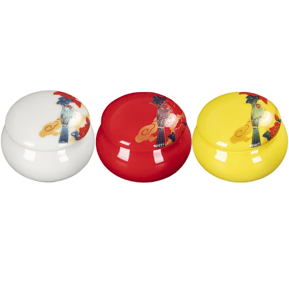 

Tea Canister Airtight Lid Rouge Lipstick Jar Make Traveling Case Container