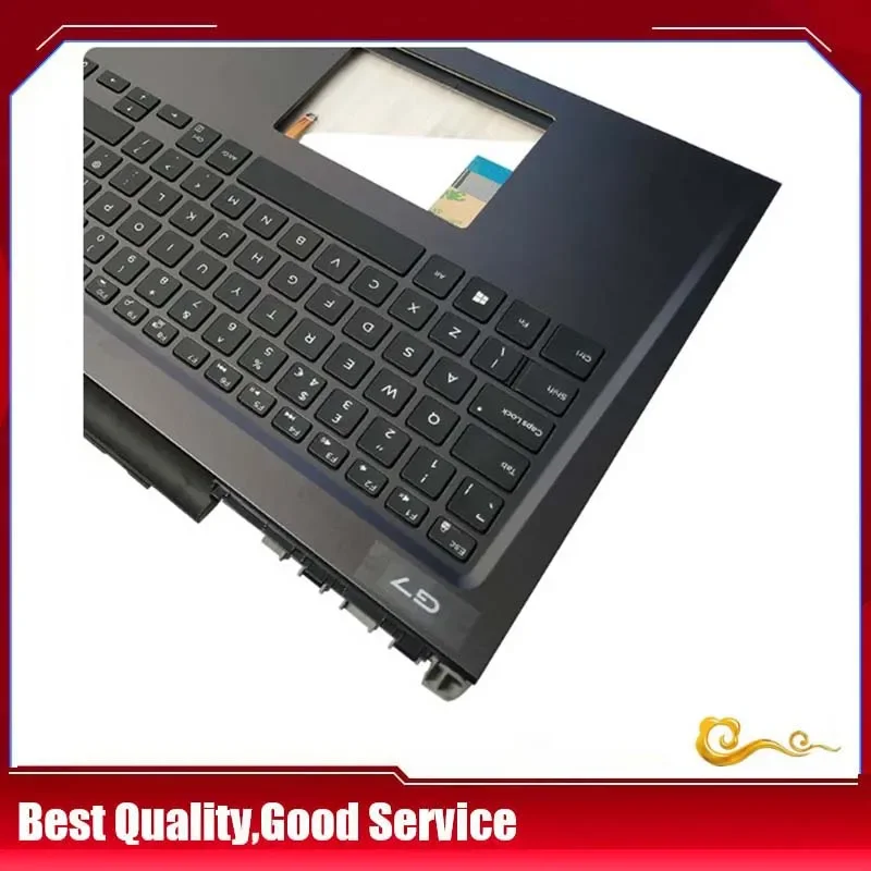 YUEBEISHENG новый/org чехол для DELL inspiron G7 7577 7588 упор рук верхняя крышка клавиатуры США