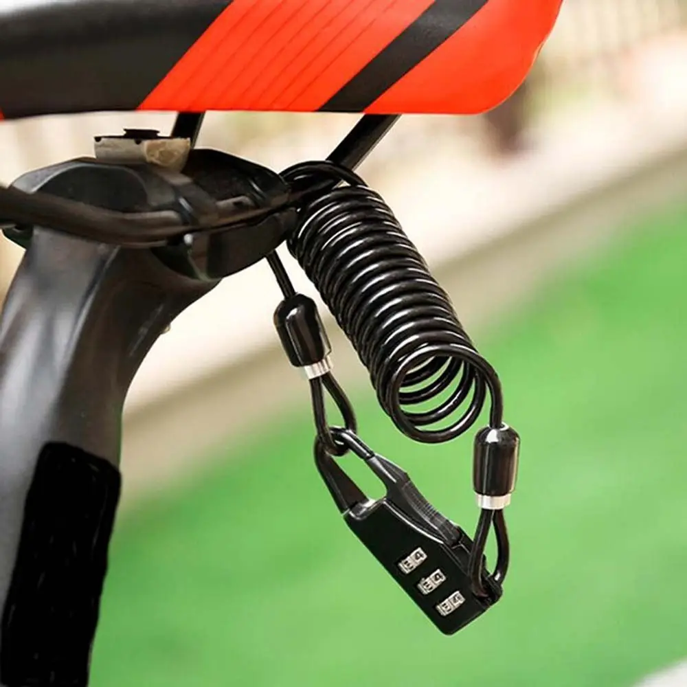 

Велосипедные запчасти для мотоцикла 3-значный комбинированный пароль мини-замок для велосипеда замок для шлема цепь безопасности замок для кабеля
