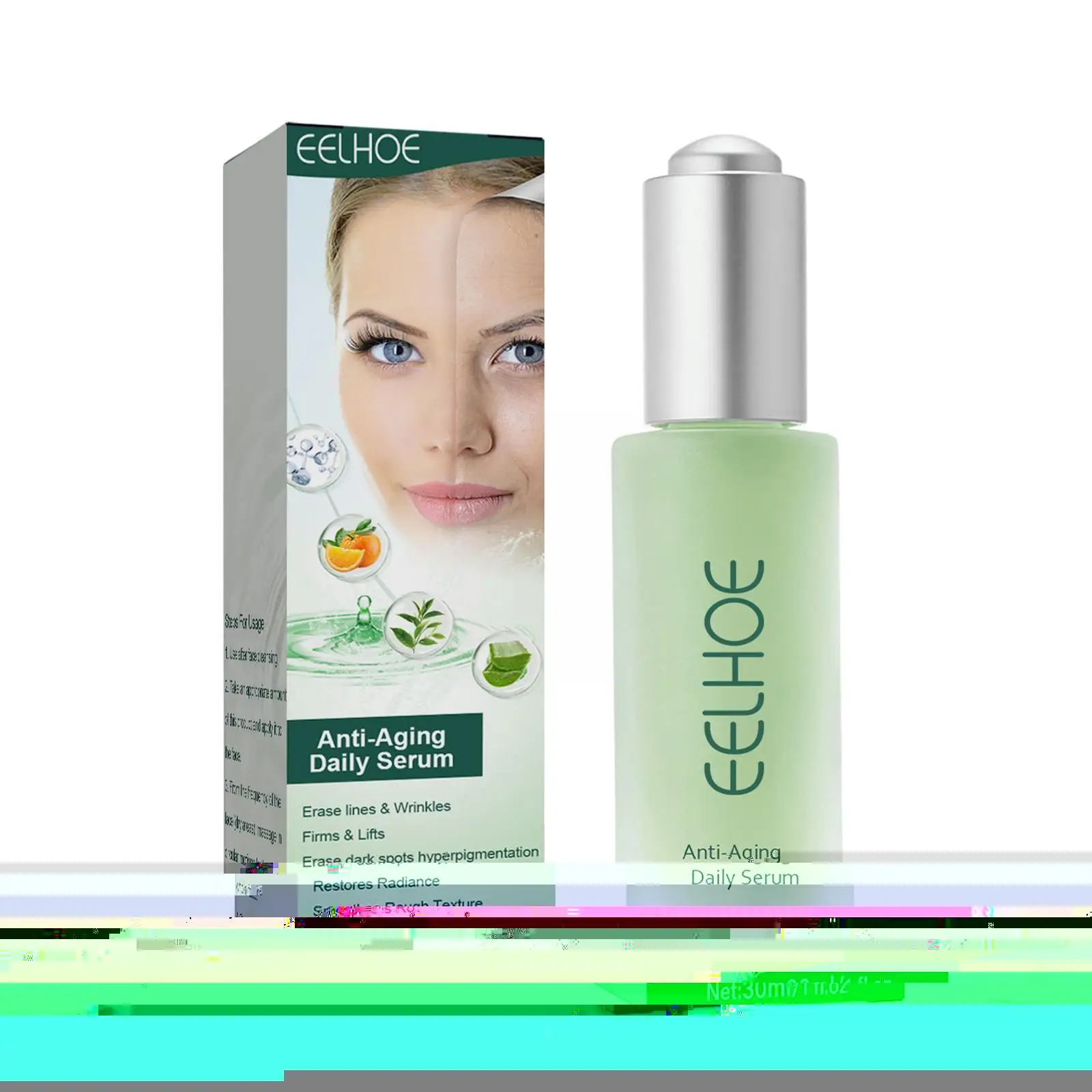 

Усовершенствованная глубокая Сыворотка против морщин, 30 мл, Антивозрастная ежедневная Увлажняющая сыворотка для кожи, отбеливающий уход ...