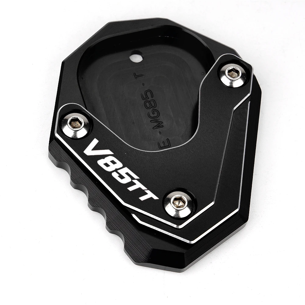 

Подставка для мотоцикла MOTO GUZZI V85TT V85 TT V85 TT 2020-2023, боковая подставка для ног с ЧПУ, удлинитель, увеличительная пластина, аксессуары