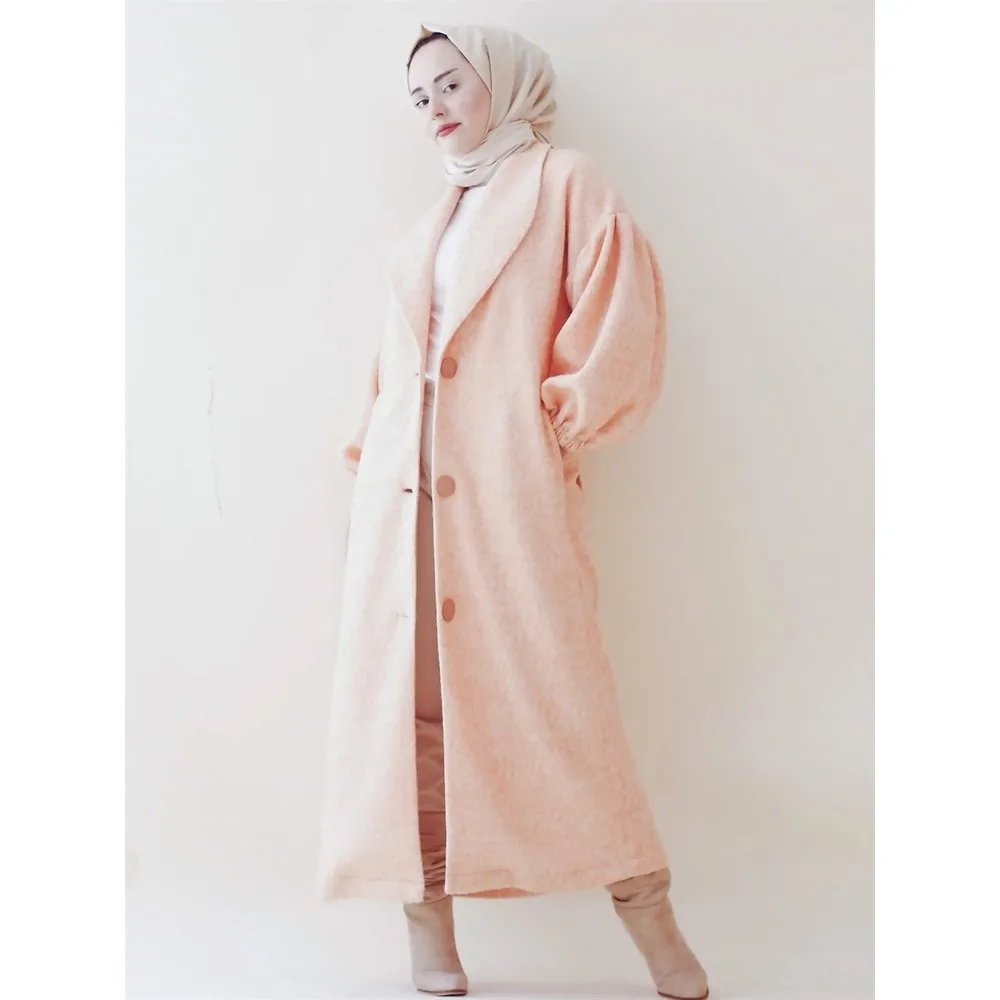 

Роскошное пальто с рукавом-шариком Dorlie