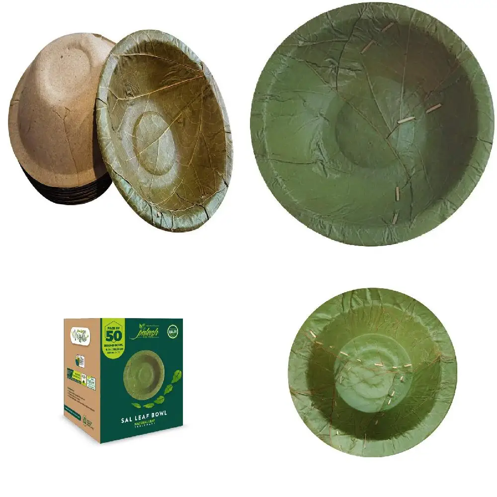 

Beautiful 50-Pack 4 oz. Disposable Round Bowls - Ideal for Parties, Barbecues, and All Occasions!