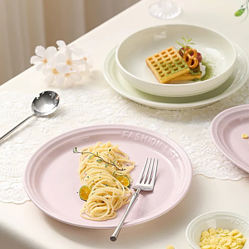 Красочная Керамическая Овальная Тарелка 13 См Домашняя Столовая Блюдо Для Досада