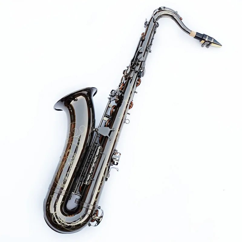 Сделано во Франции тенор-саксофон высококачественный черный музыкальный