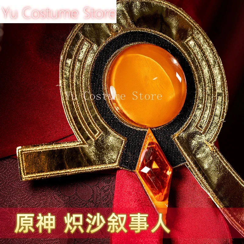 Фото Ю Костюм Аниме! Genshin Impact The Eremites Scorching Loremaster прекрасный игровой костюм косплей костюм Хэллоуин вечерние наряд женский №3