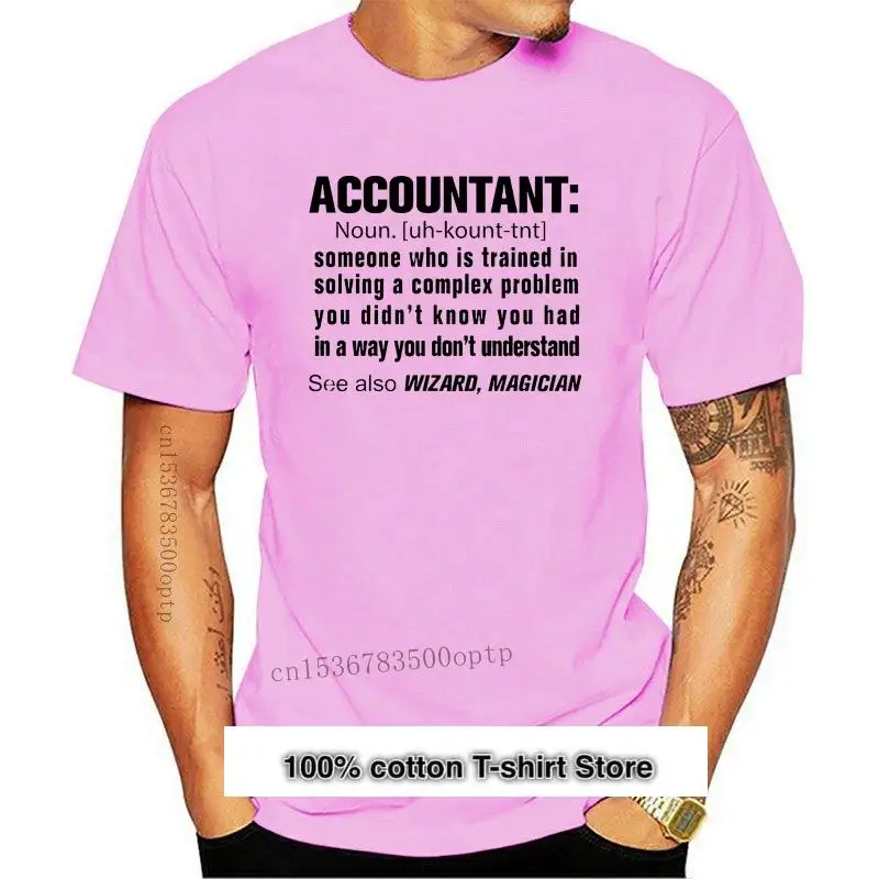 

Camiseta de CPA para hombre y mujer, camisa Professional contгеймский, подарок для contador, impuestos, nueva