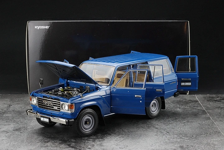 

Kyosho 1:18 Toyota Land cruiser LC60 1980-1989 SUV Limited Edition Resin Metal Static Car Model Toy Gift