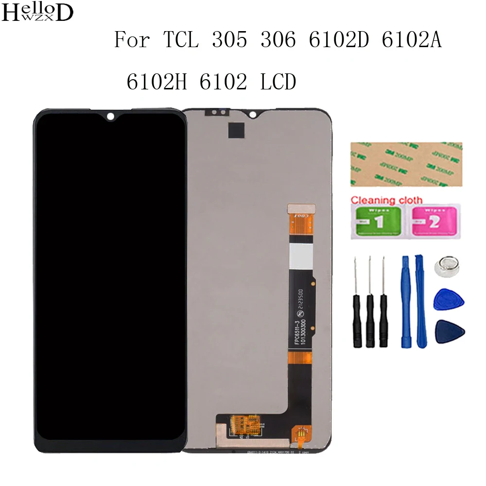 

ЖК-дисплей 6,52 дюйма для TCL 305 306 6102D 6102A 6102H 6102