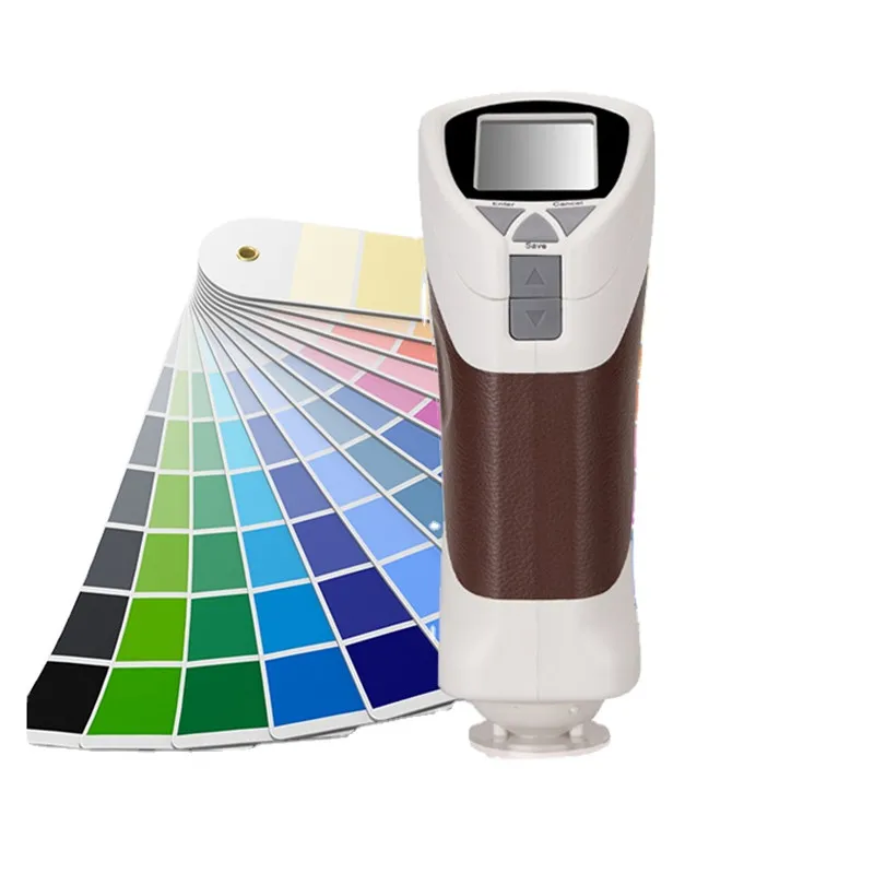 

Portable Lab Digital Handheld 8MM Colorimeter CS-10 To Measure Color For Plastic Paint Print Label Food Cement Weaving Tester