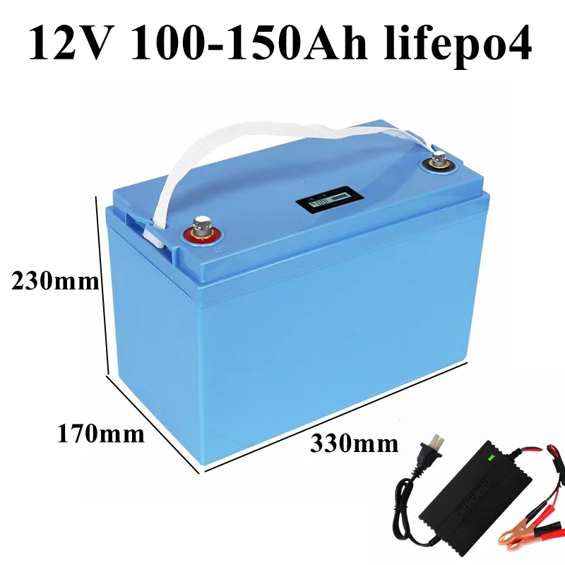 Литиевая батарея lifepo4 12 8 В а/ч для бытовой розетки портативное зарядное