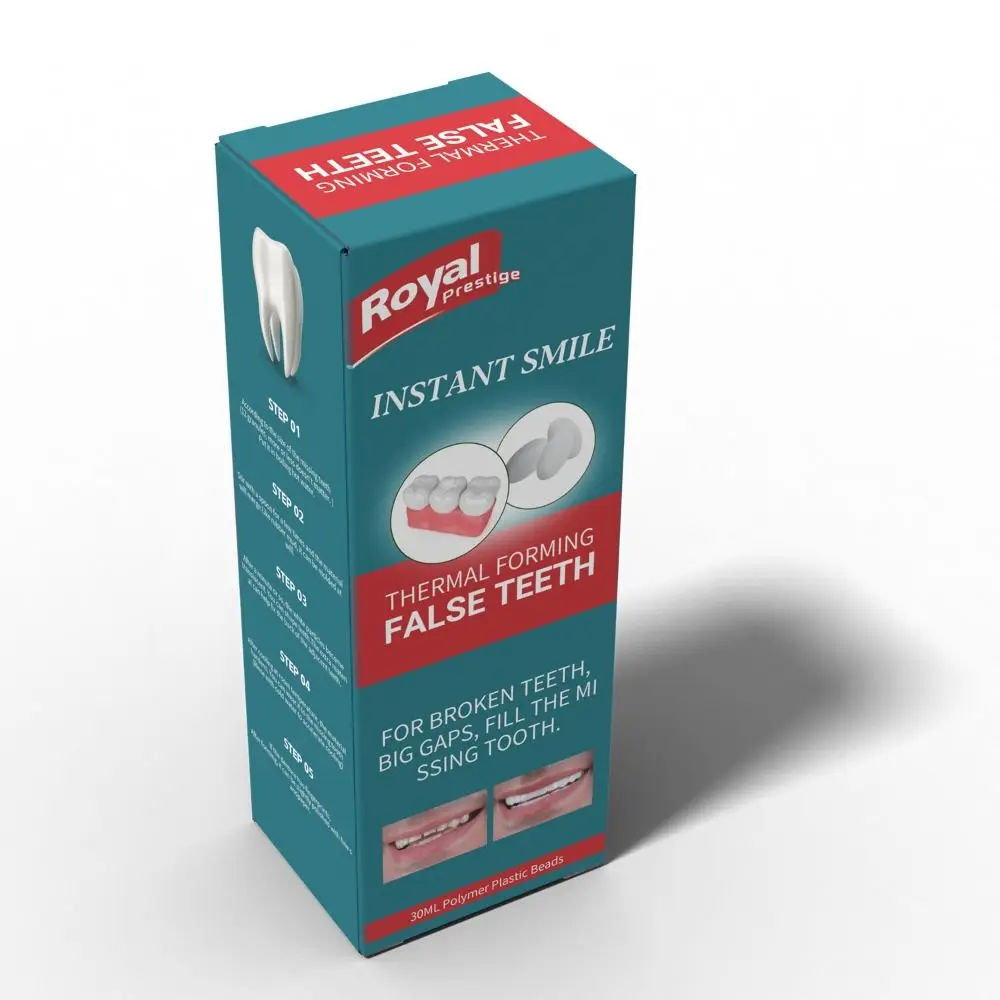 Накладные зубы Твердый клей Шпон Протезы Сломанные Ремонт зазоров Заполнение