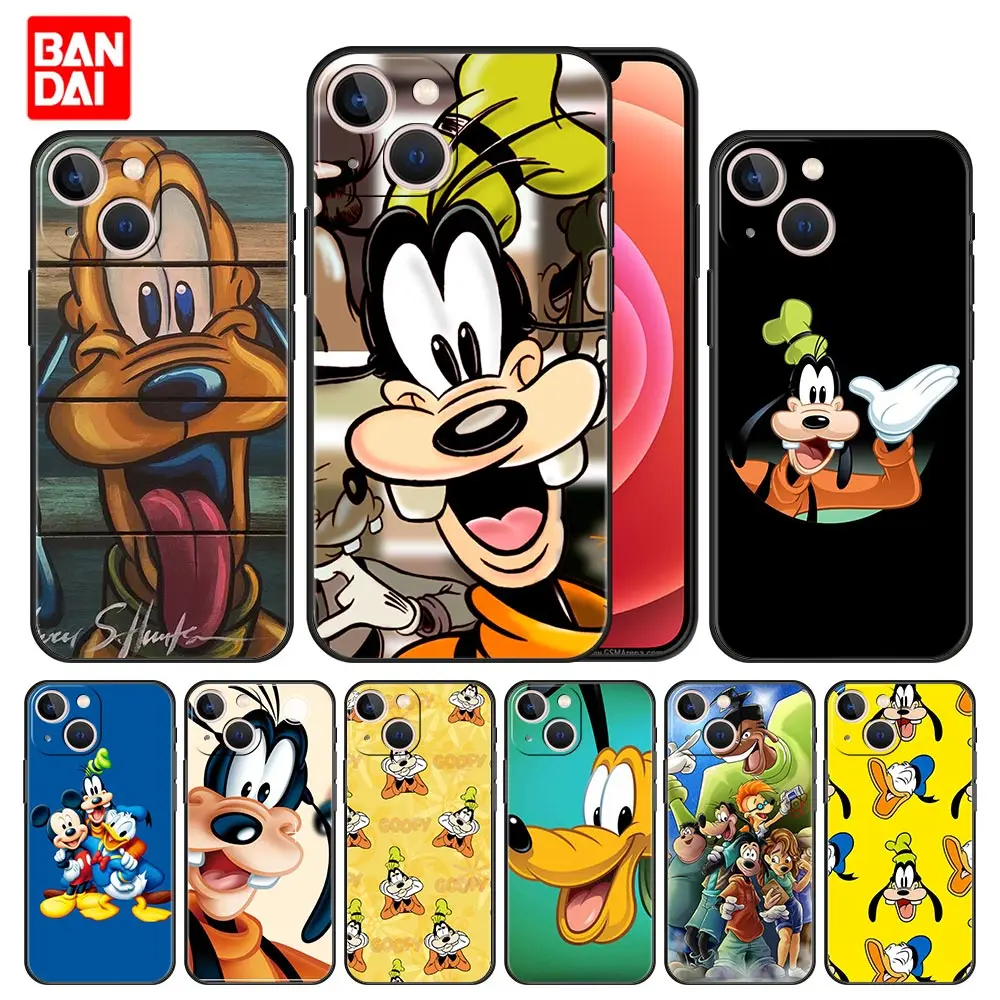 

Cover Case for iPhone 11 12 13 Pro Max SE 2020 11pro 12pro 13pro Mini Soft Capa Armor Funda Cell Fashion Luxury Disney Goofy