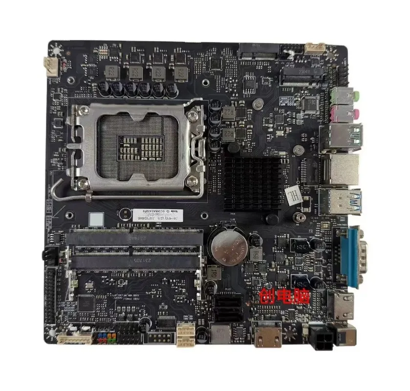 Фото Промышленная материнская плата H610i V2.0 для моноблочного компьютера, LGA1700, 12-го поколения, б/у, демонтированная. №4