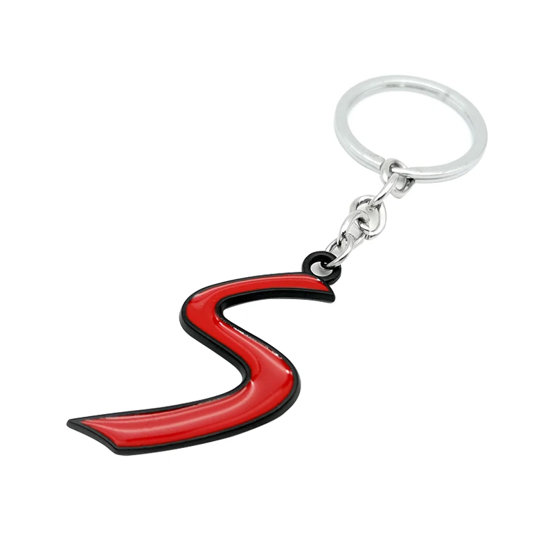 

Автомобильный металлический логотип брелок для ключей для BMW MINI Cooper S JCW R55 R56 F54 F55 F57 F56 F60 аксессуары для украшения автомобильных ключей